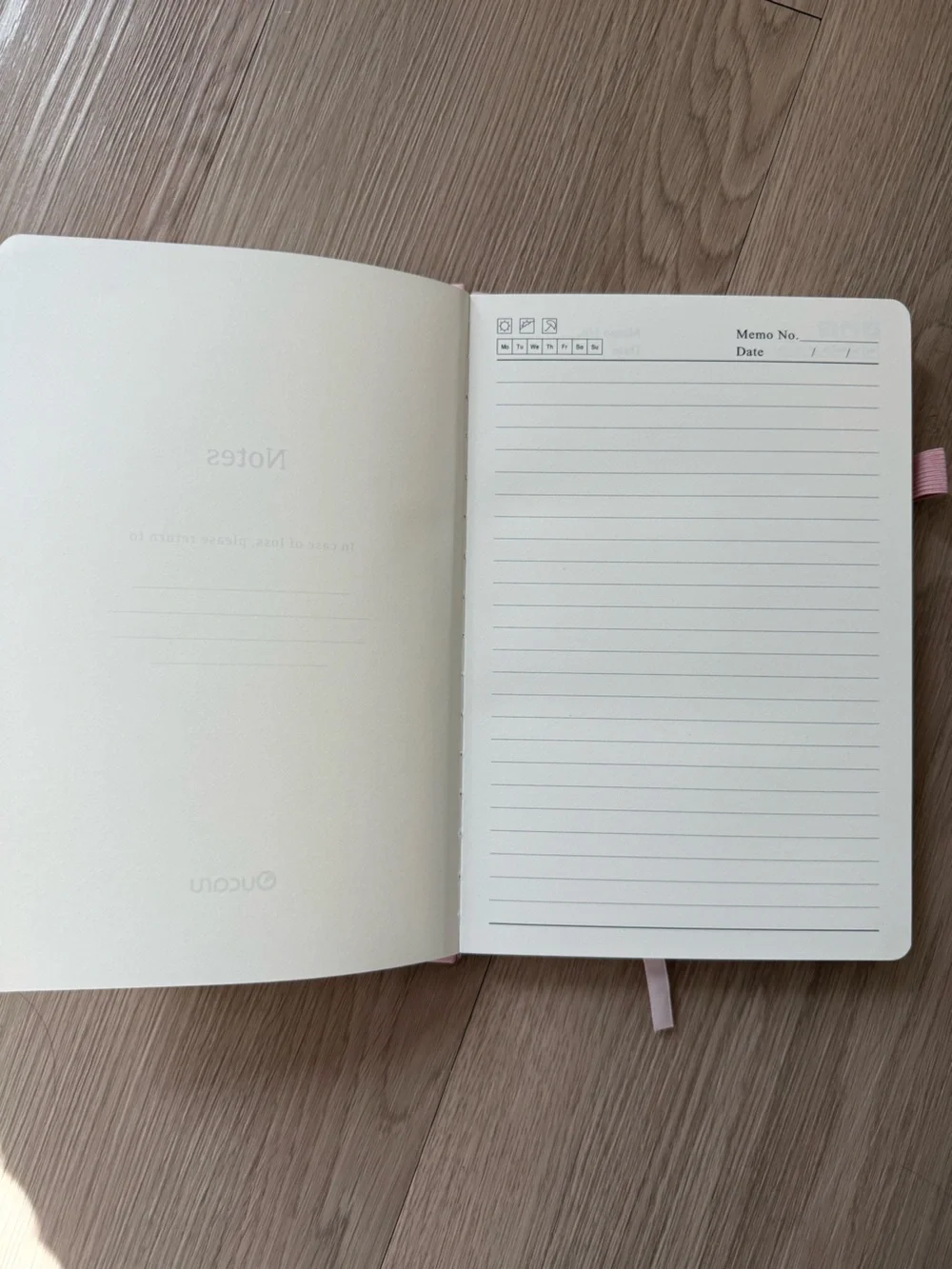 Hija del Rey Pink Floral Butterfly Journal